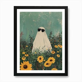 Ghost In The Field 6 Art Print