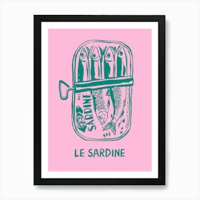 Le Sardine Print Art Print