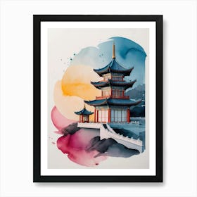 Chinese Pagoda 31 Art Print