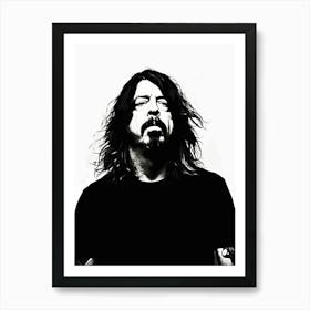 Dave Grohl Foo Fighters 5 Art Print
