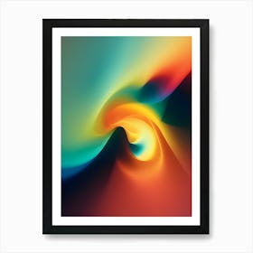 Abstract Painting-Reimagined 1 Art Print