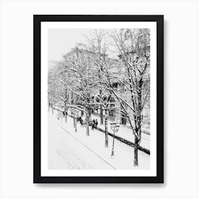 Streets Of Paris 1 Art Print