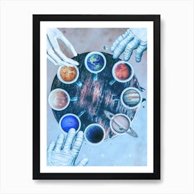 Coffee Mug Solar System Art Print