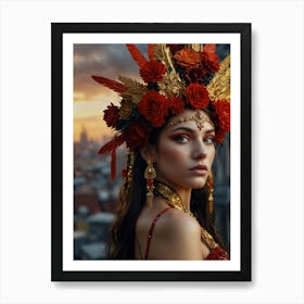 Egyptian Beauty Art Print