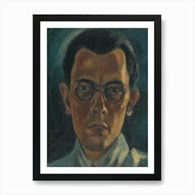 Self Portrait, Mikuláš Galanda Art Print