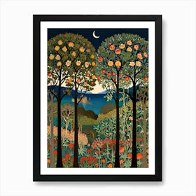 William Morris London Garden Art Print