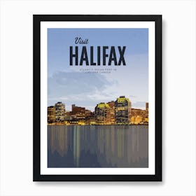 Visit Halifax Art Print