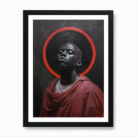 'The Man In Red' 1 Art Print