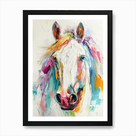 Horse Painting Art Print