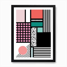 Pastel Abstract Art Print