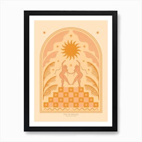 Sundance Sun Dance   Art Print