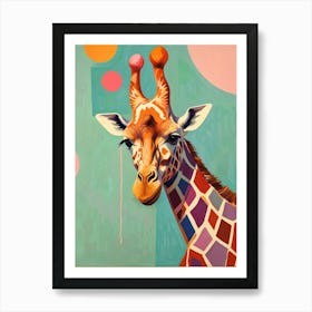 Giraffe 2 Art Print