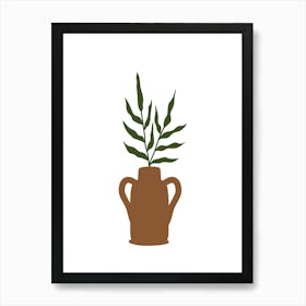 Plant In A Pot 2 Art Print