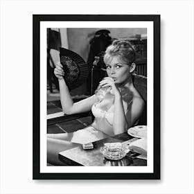 Brigitte Bardot Bikini Art Print