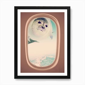 Travel Buddy Art Print