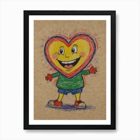 Heart Of A Child Art Print