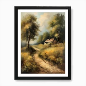 Vintage Oil Painting, Farmhouse Wall Decorations, Vintage Landscape, Printable Wall Art, Vintage Landscape Oil Painting.
26 Art Print