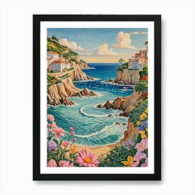 Tropical Bay Art Print