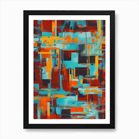 Abstract Painting 832 Art Print