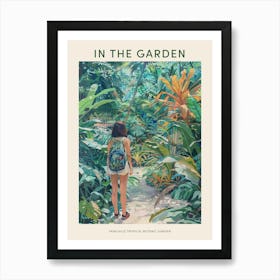In The Garden Poster Fairchild Tropical Botanic Garden Usa 3 Art Print