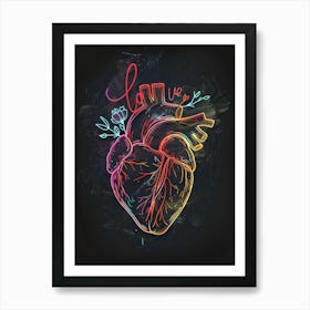 Heart Of Love 5 Art Print