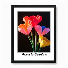 Bright Inflatable Flowers Poster Buttercup 1 Art Print