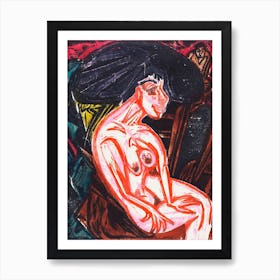 Peter Schlemihl'S Wondrous Story, The Beloved, Ernst Ludwig Kirchner Art Print