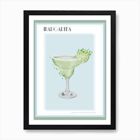 Margaritasplatter Art Print