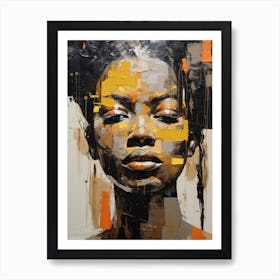 African Woman Art Print