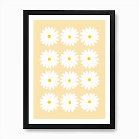 Daisy Yellow Art Print