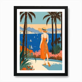 Cannes Art Print