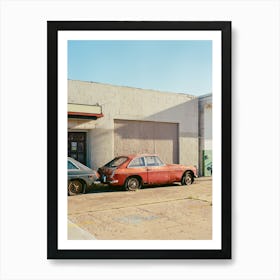 Route 66 Tulsa IV on Film Art Print