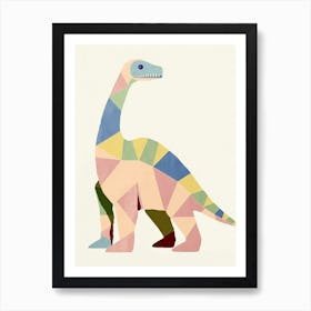 Nursery Dinosaur Art Iguanodon 2 Art Print