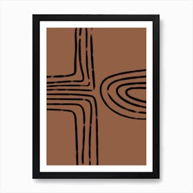 The Lines Art Print