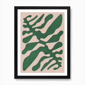 Tiger Leaf Art Print