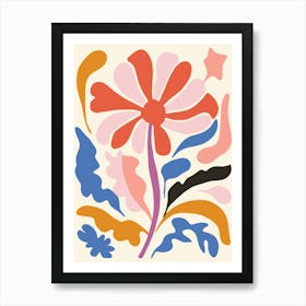 Flower Painting 6 Art Print