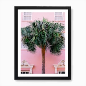 Charleston Pink Art Print