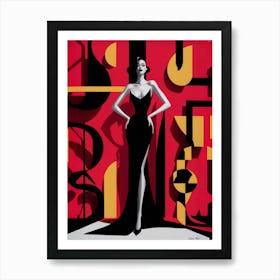 Sexy Woman Art Print