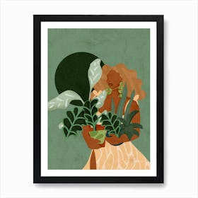 Plant Lady Art Print