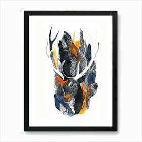 Deer Print Art Print