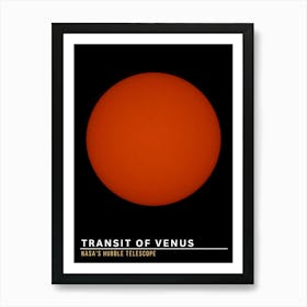 Transit Of Venus Art Print