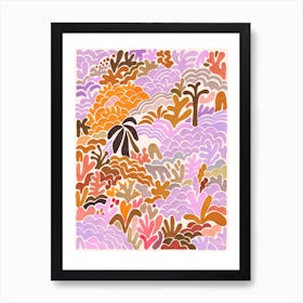 Exuberant Foliage 5 Art Print