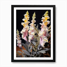 Foxglove 1 Flower Painting Art Print