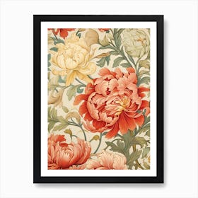 Peonies 33 Art Print