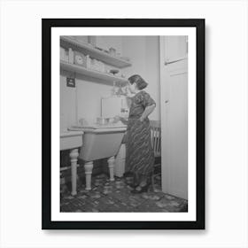 Untitled Photo, Possibly Related To Nathan Katz S Apartment, East 168th Street, Bronx, New York, Mr, Nathan 1 Art Print