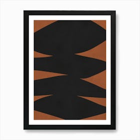 Abstract organic shapes 19 Art Print