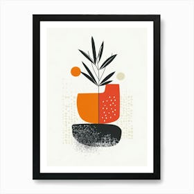 Plant In A Pot 1 Art Print