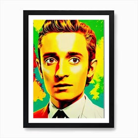 Elijah Wood Colourful Pop Movies Art Movies Art Print