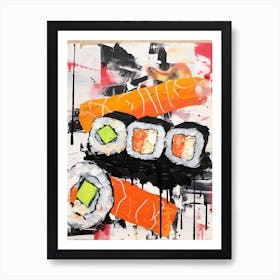 Sushi 4 Art Print