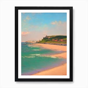 North Berwick Beach 2 East Lothian Scotland Monet Style Art Print